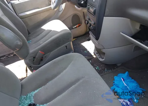 2007 Dodge Grand Caravan Se из США, поврежденный, VIN 1D4GP24R87B254054